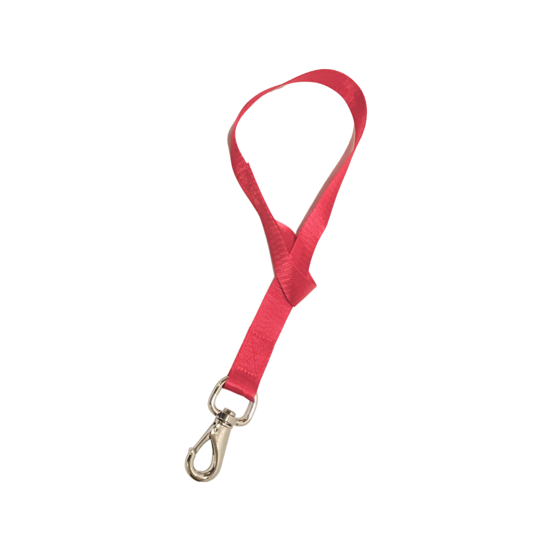 Bucket Strap 1" Nylon Webbing, Nickel Plated Snap