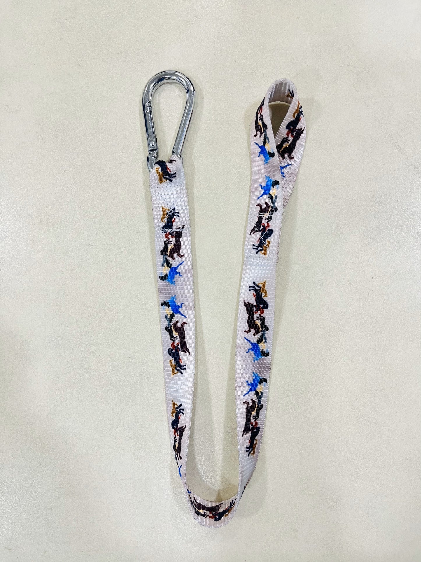 Designer Bucket Strap 1" Nylon Webbing, Spring Snap