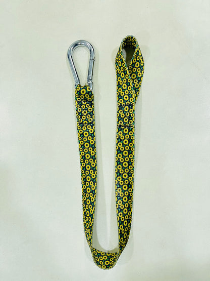 Designer Bucket Strap 1" Nylon Webbing, Spring Snap