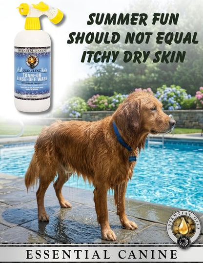 Essential Canine QUIKCLENZ® Foam-On Wash 32 once # 500110932