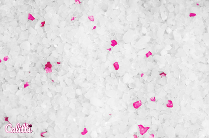 Calitti crystals with pink, featuring the Caliitti brand.
