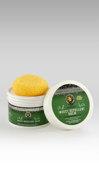 Essential Canine GO AWAY! Insect Repellent Balm Tub with Sponge 8 once # 500112808