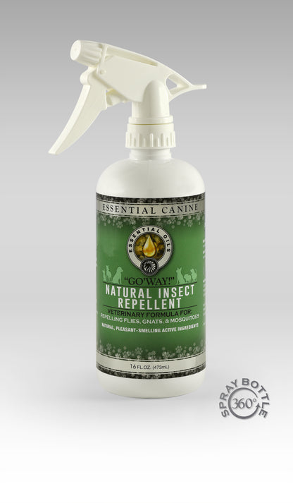 Essential Canine GO AWAY! Natural Insect Repellent Spray 16 once # 500111216