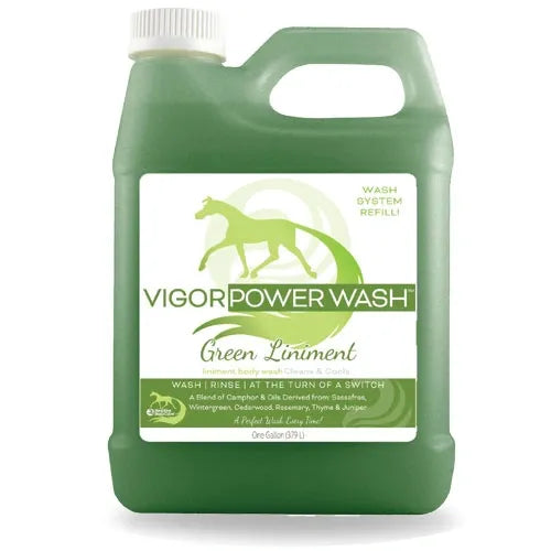 Vigor Horse Liniment Power Wash for Coat, Mane, Tail, Leg & Body by Healthy HairCare