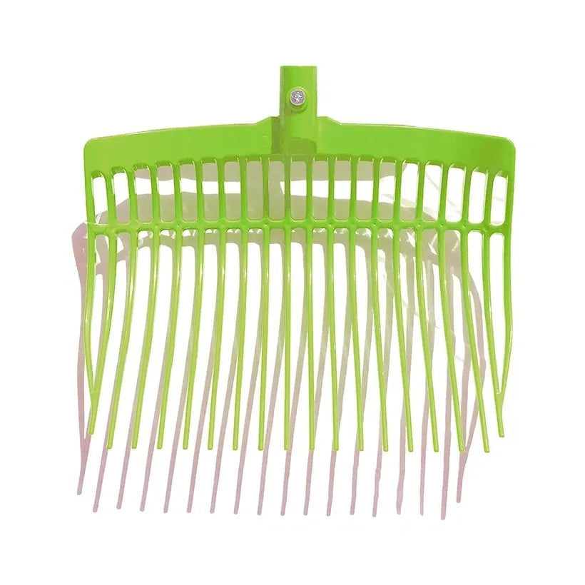 Manure Fork Scoop Head Green