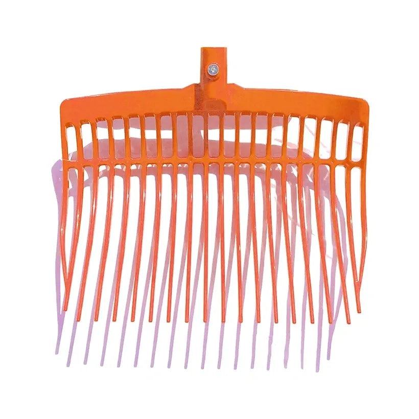 Manure Fork Scoop Head Orange