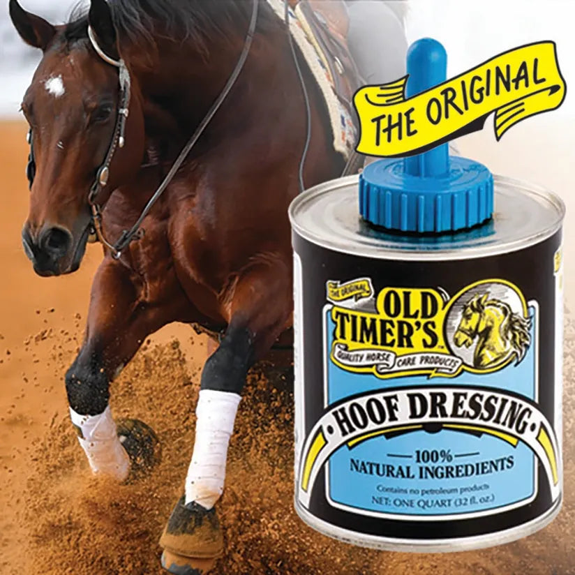 Horse Hoof Dressing Conditioner by Old Timer’s Hoof Dressing #OTEHF32BR